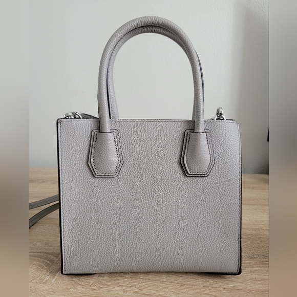 Michael Kors Mercer Small Leather Satchel - Picture 2 of 7